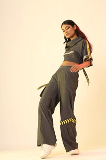 Cropped Cowl Top