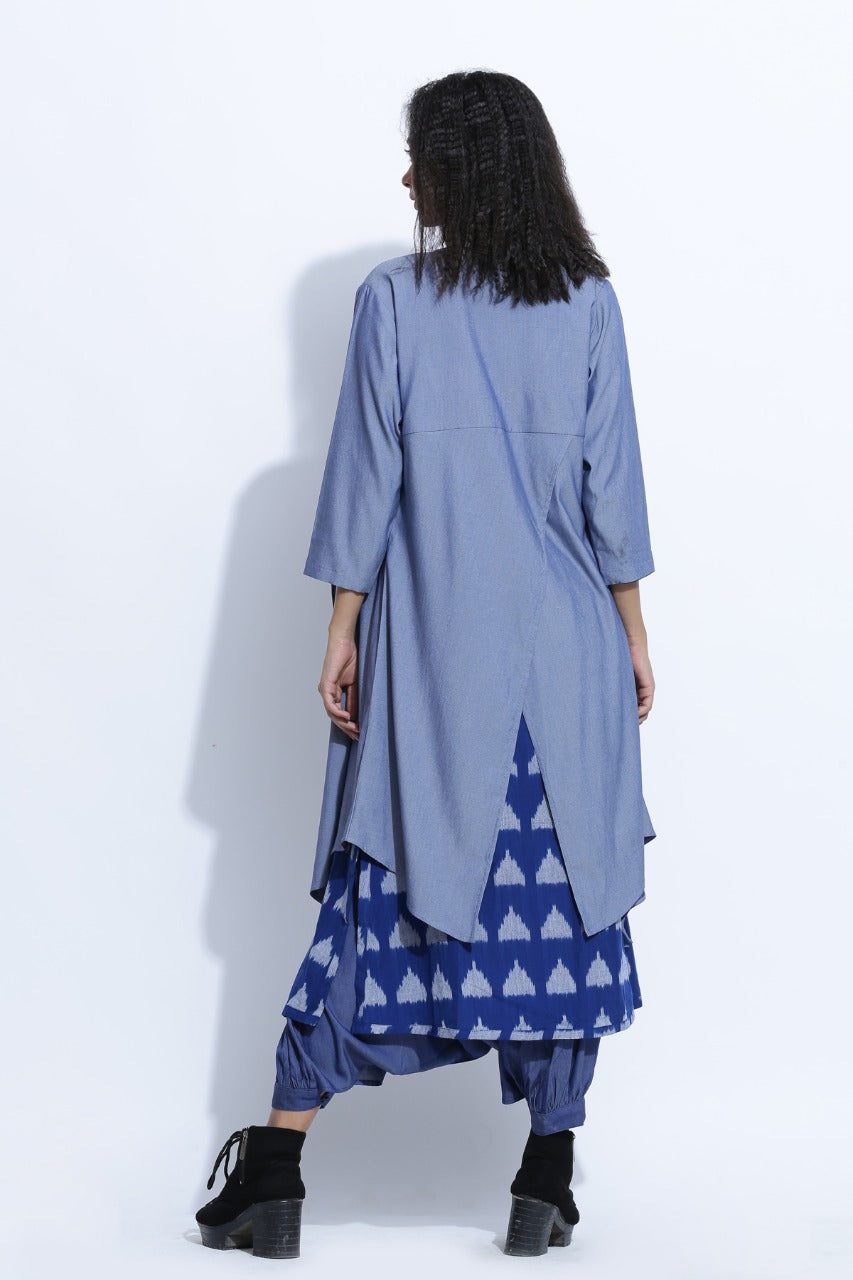 Ikat Jacket Set