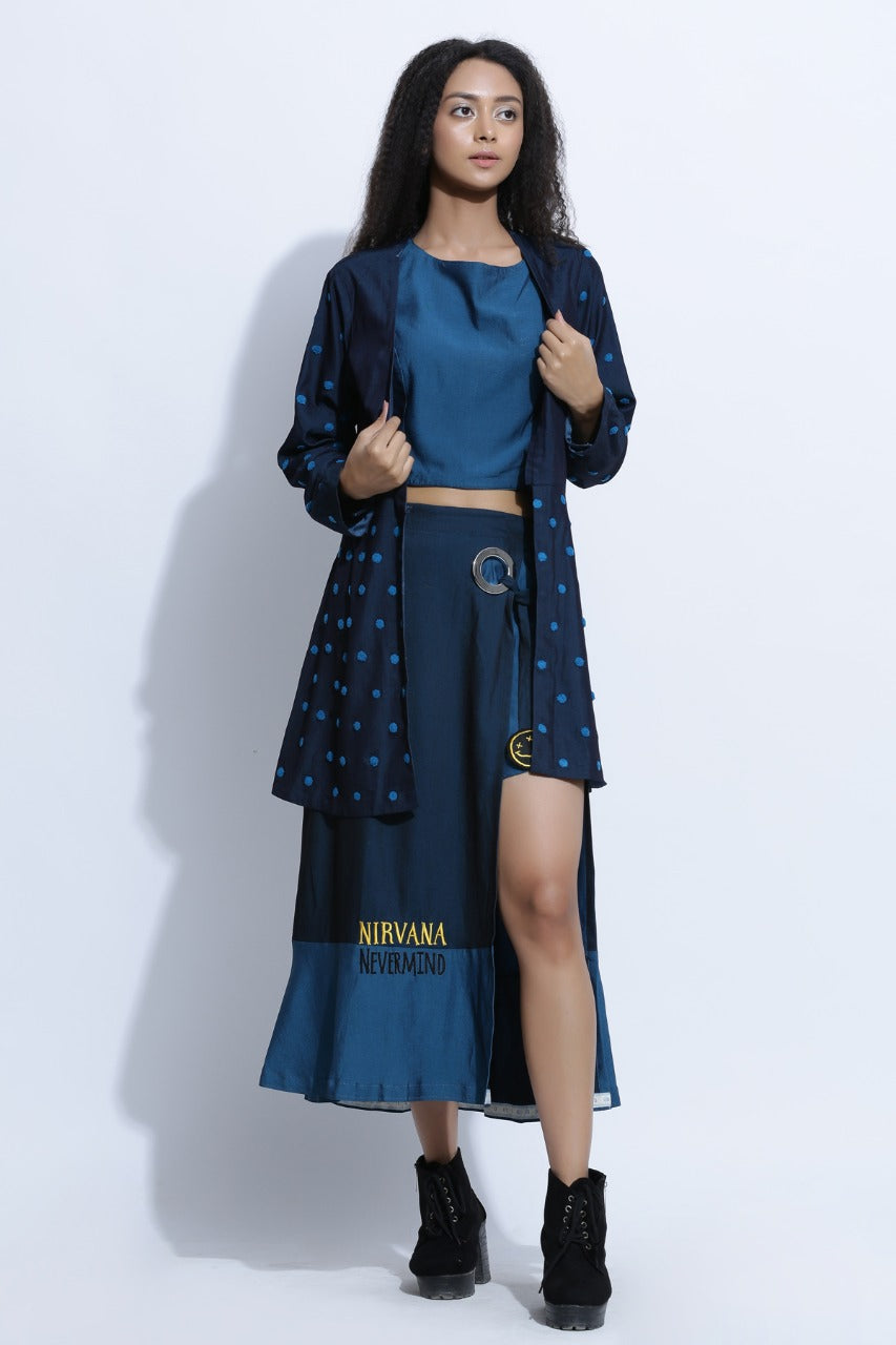 Jacket With Polka Dots