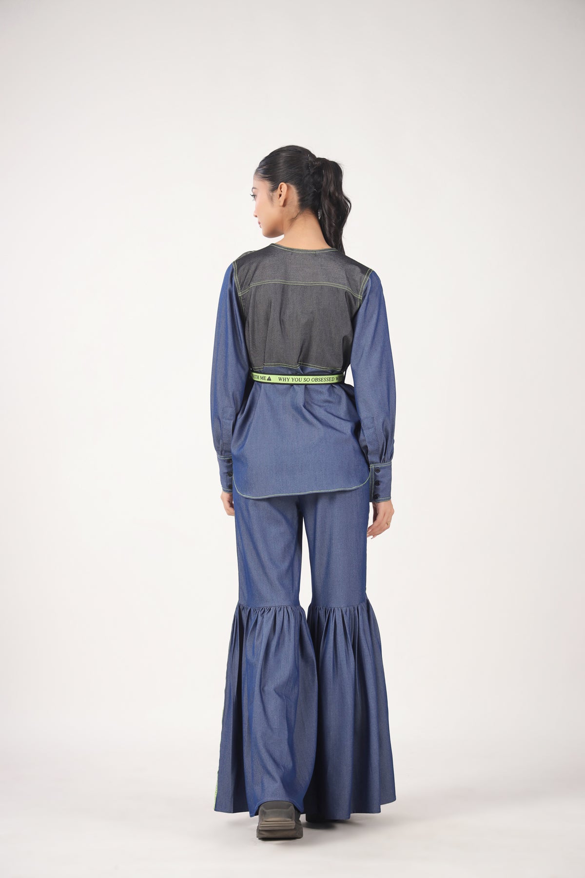 Denim Sharara