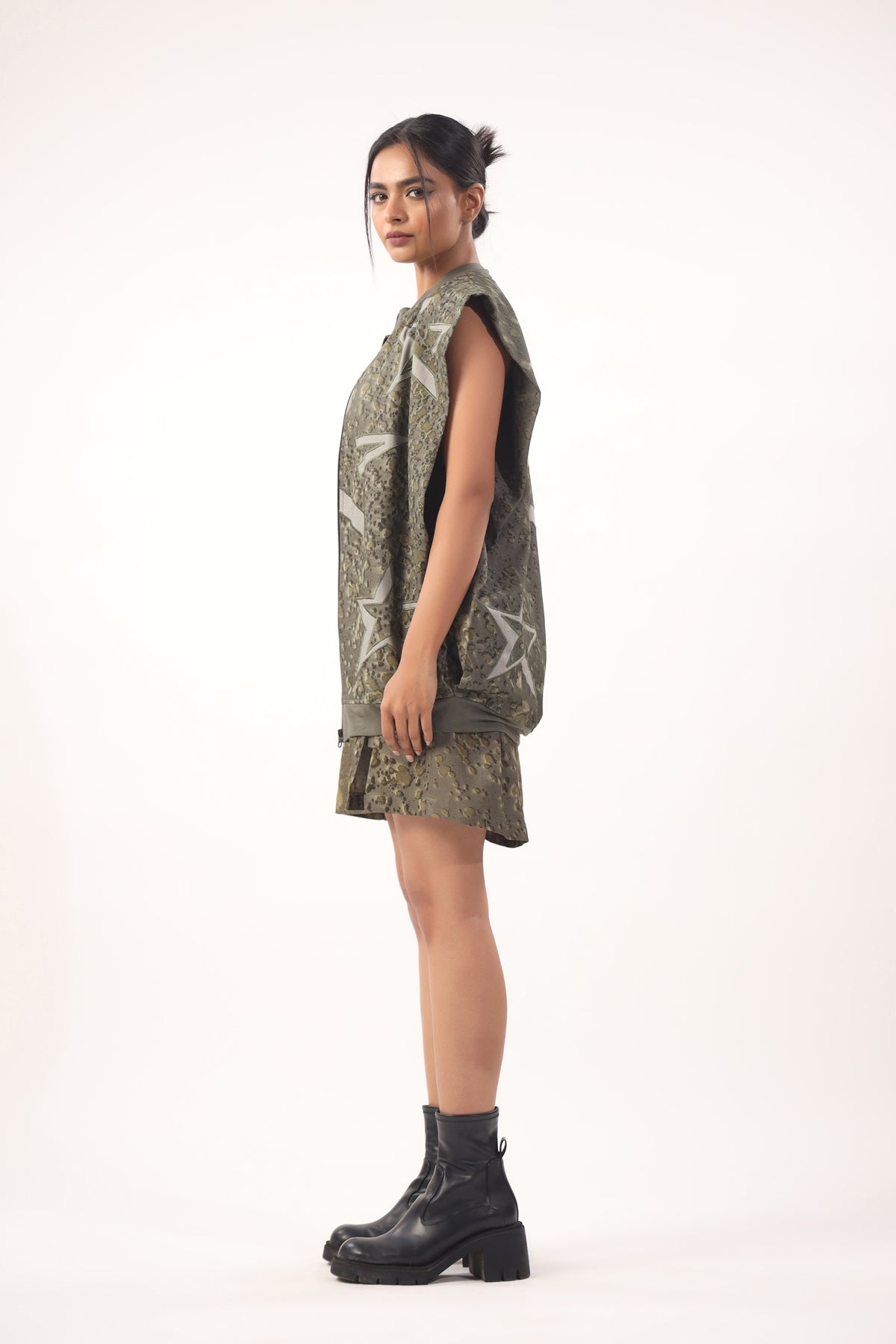 3d Star jacket and skort set