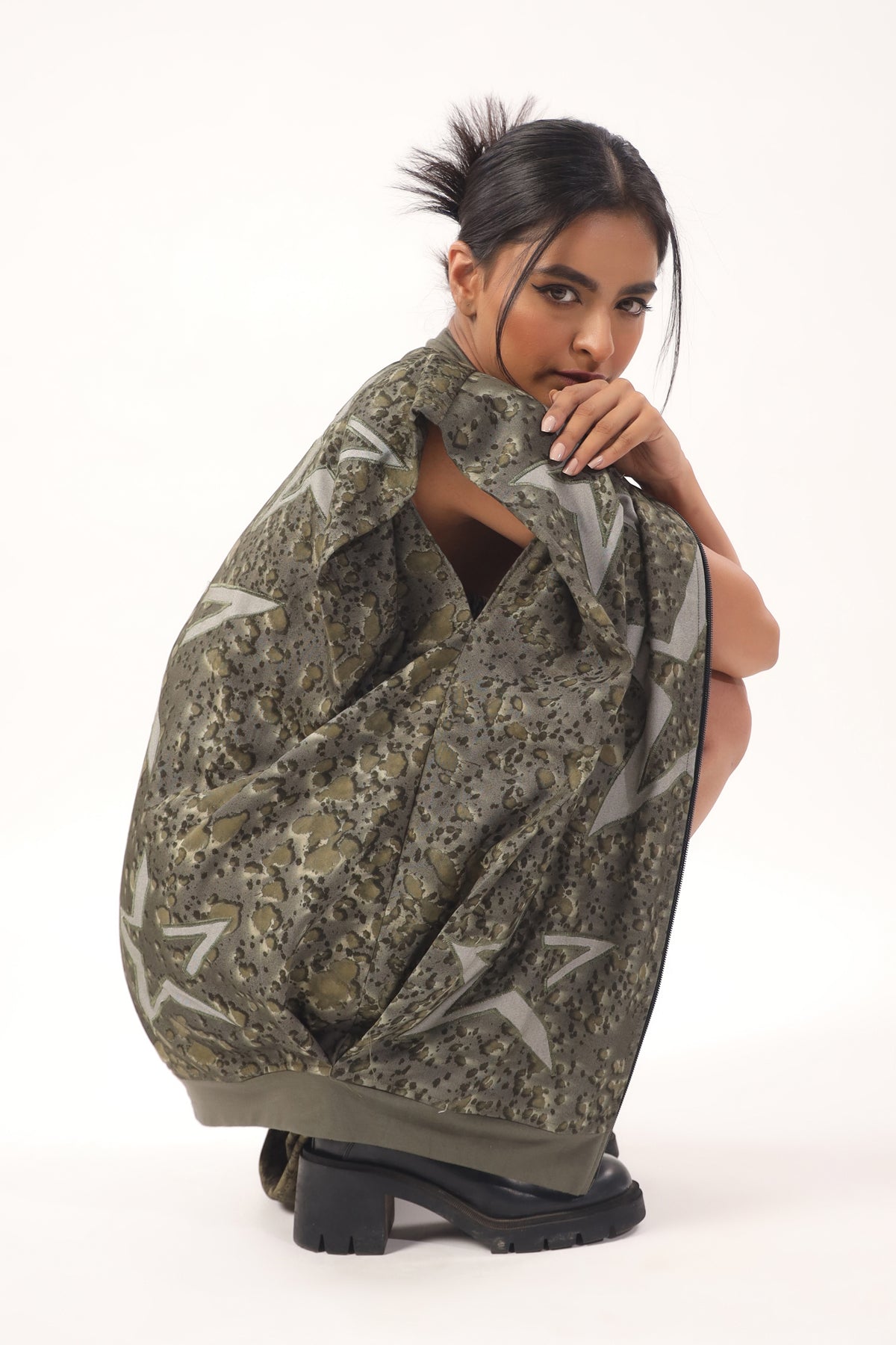 3d Star jacket and skort set