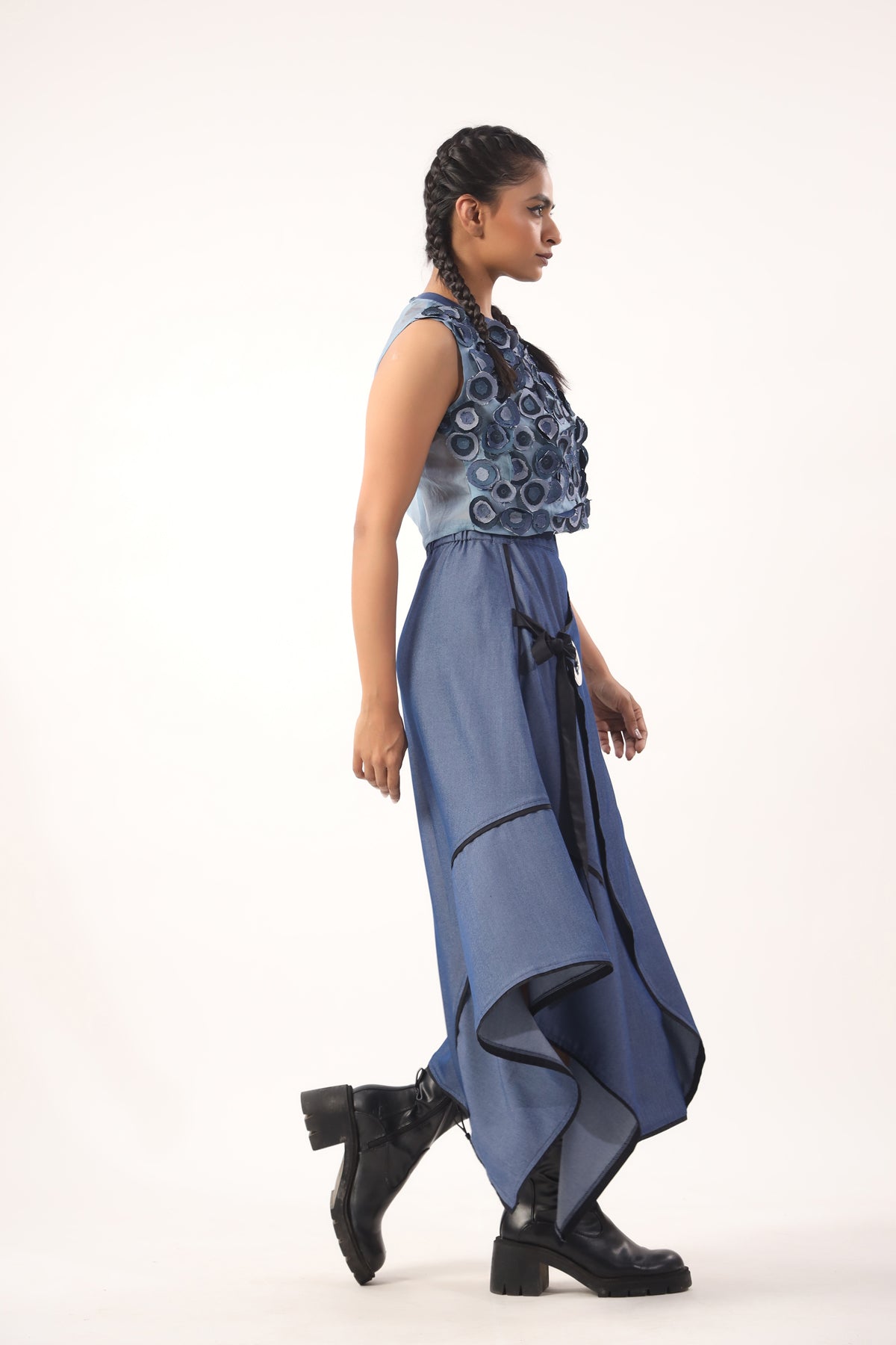 Organza circle of life top