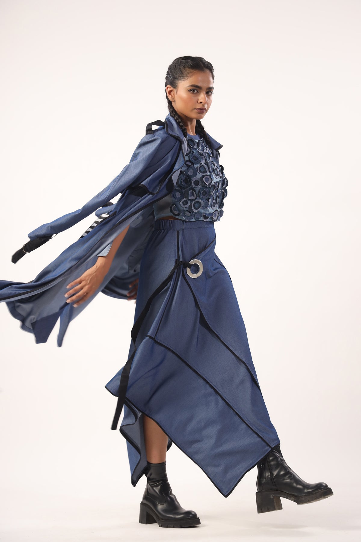 Wild at heart denim trench