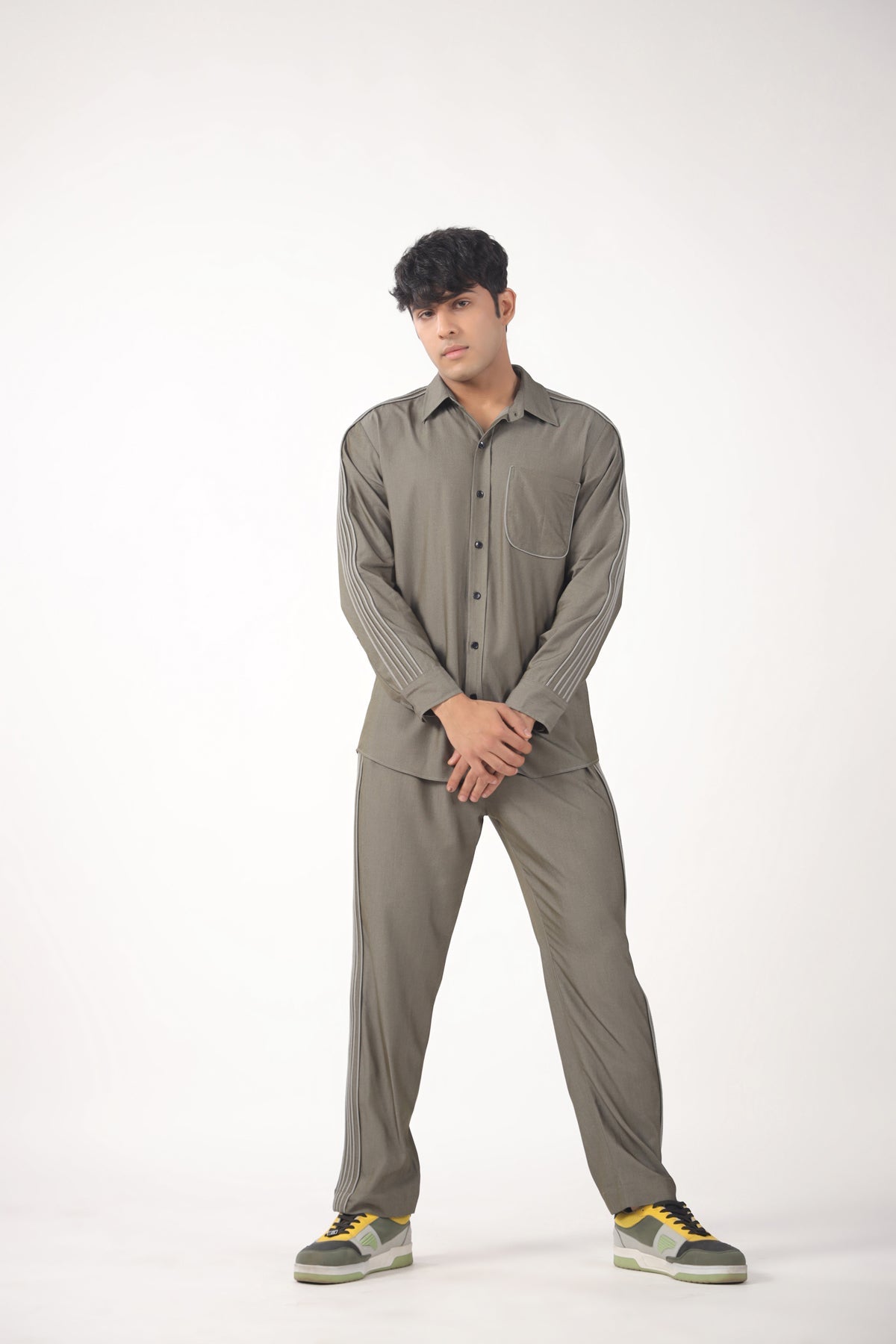 Straight Line Shirt with Pants