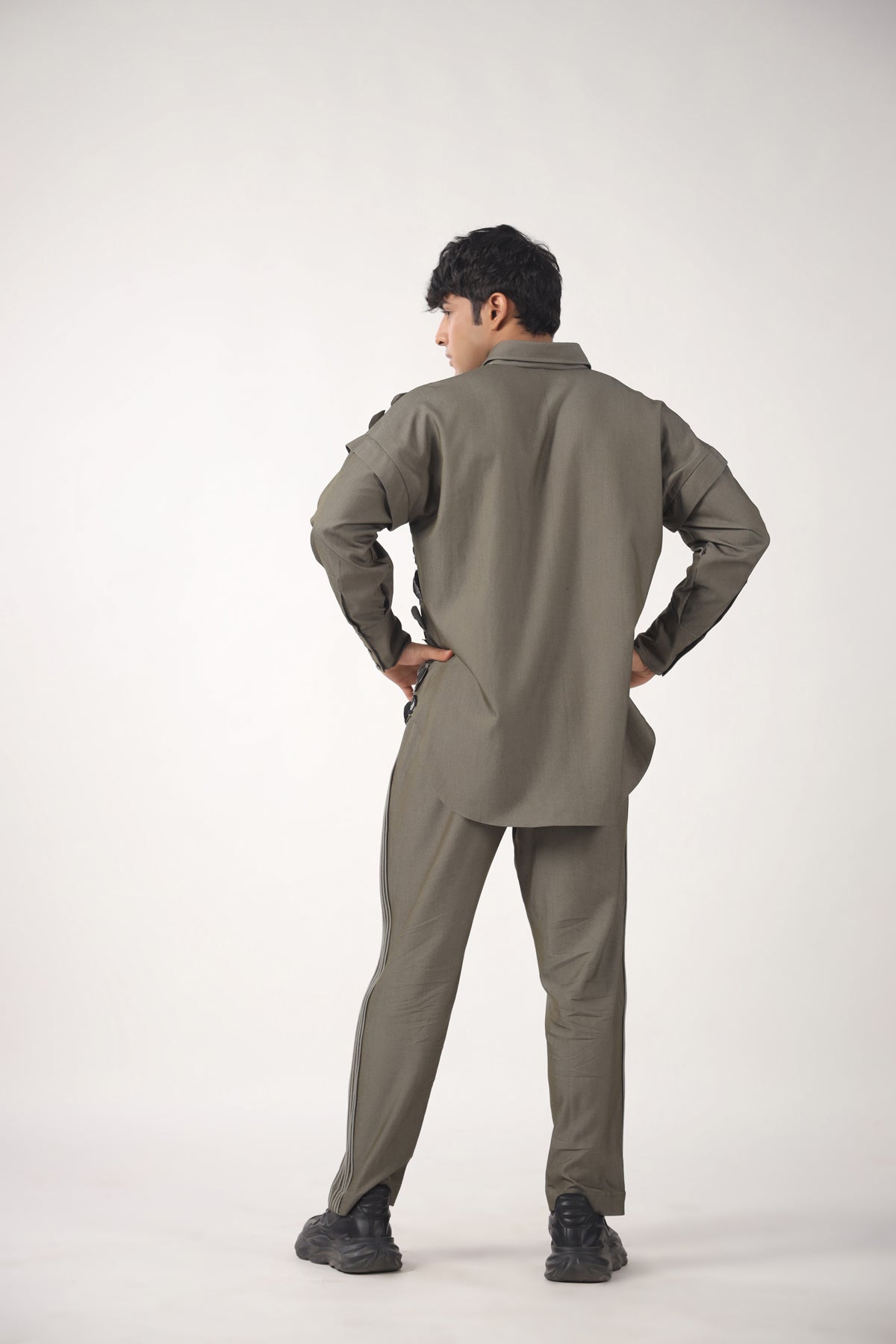 Circle of Life Shirt and Straight Line Pants