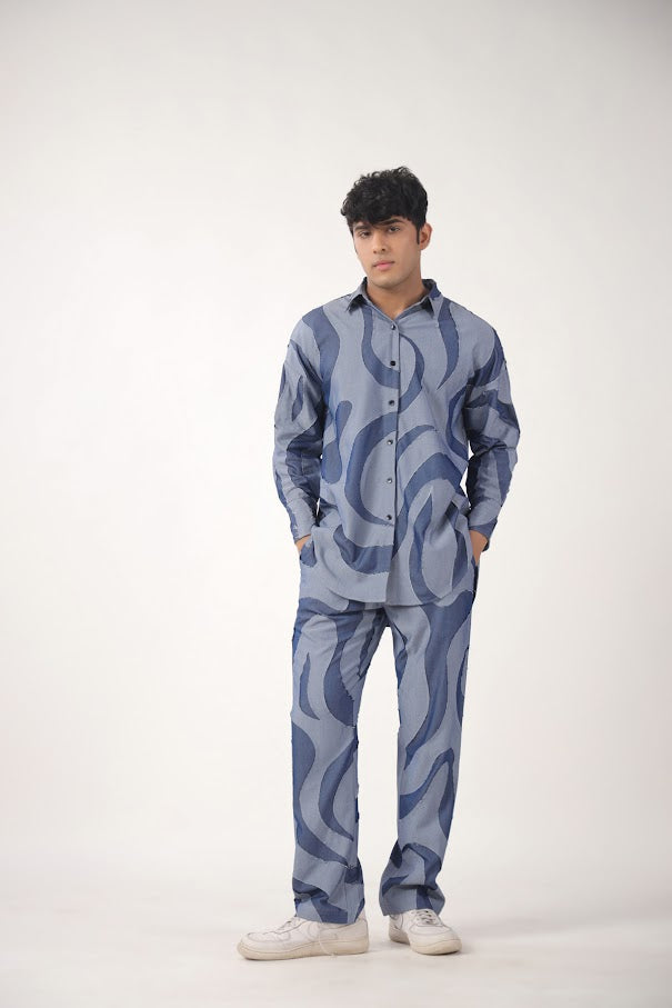 Fluid Shirt with Pants