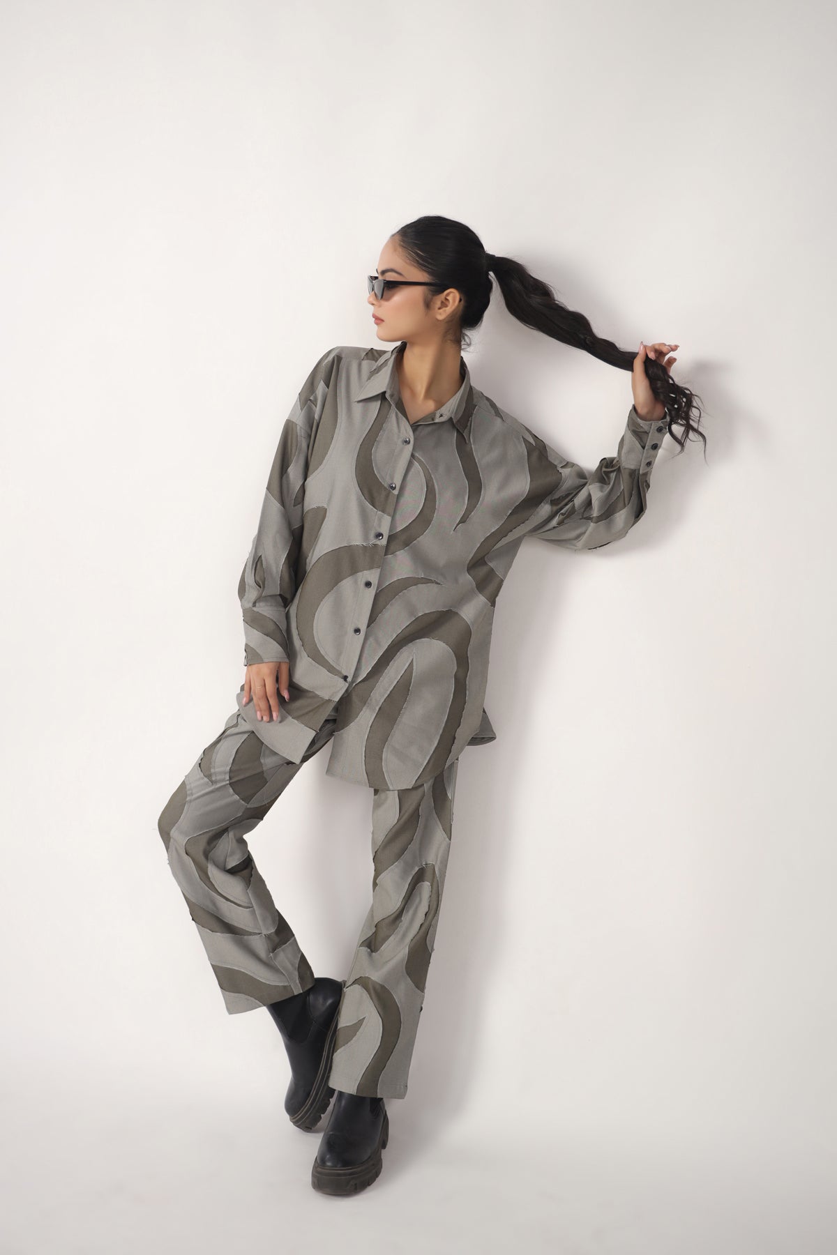 Fluid Shirt with Pants