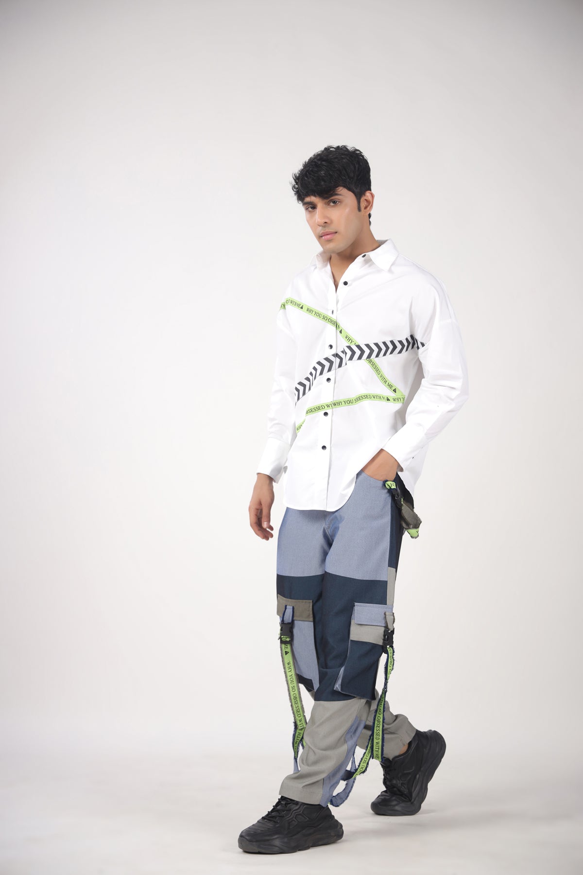 Og Long Shirt with Baggy Pants