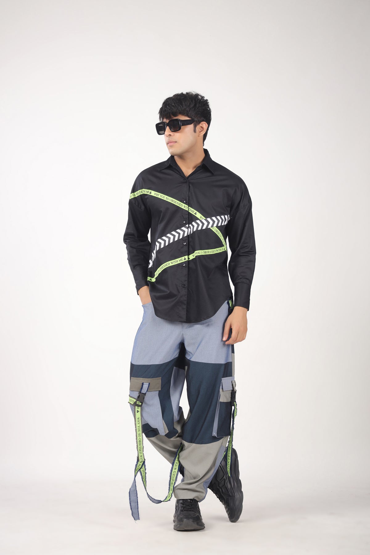 Og Long Shirt with Baggy Pants