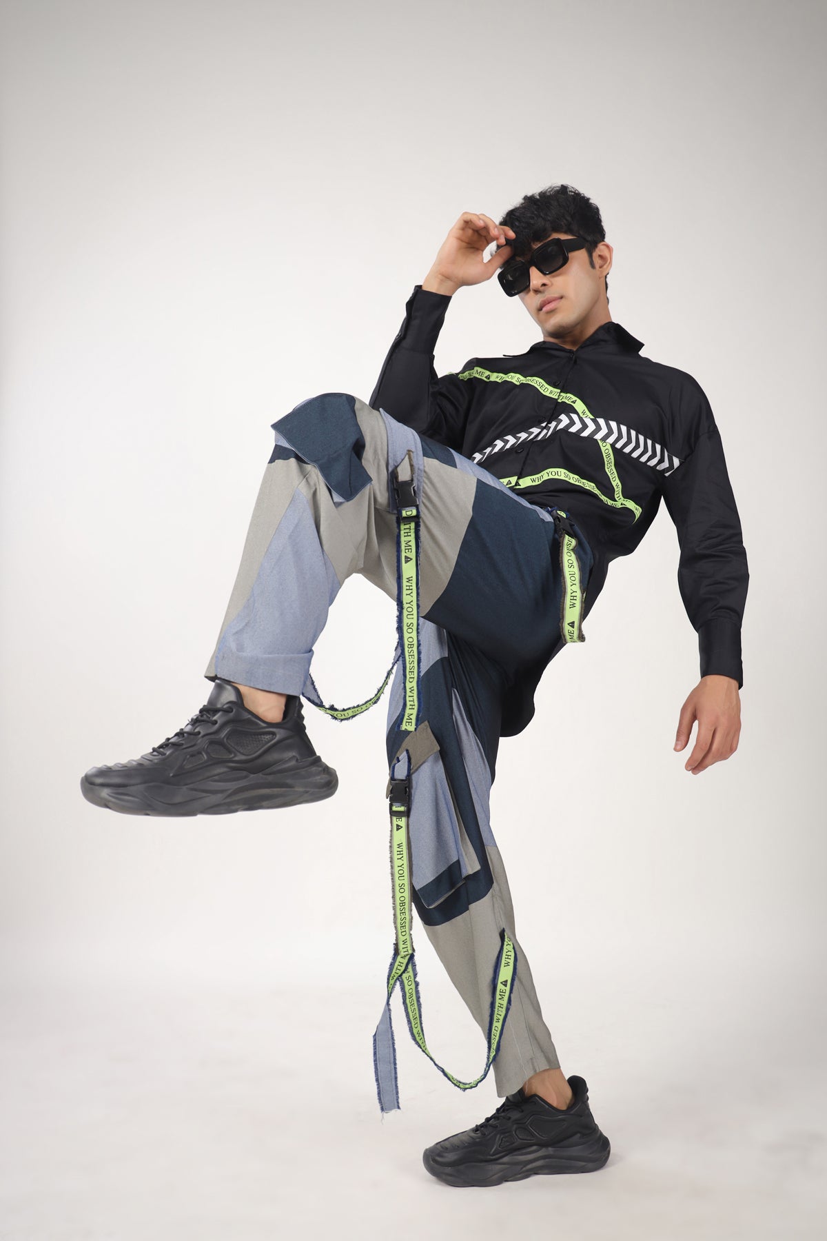 Og Long Shirt with Baggy Pants