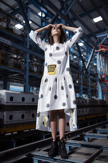 Polka Caution Dress