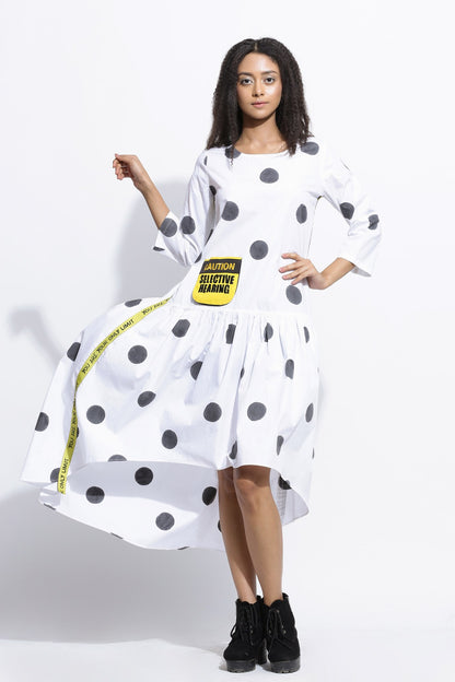 Polka Caution Dress