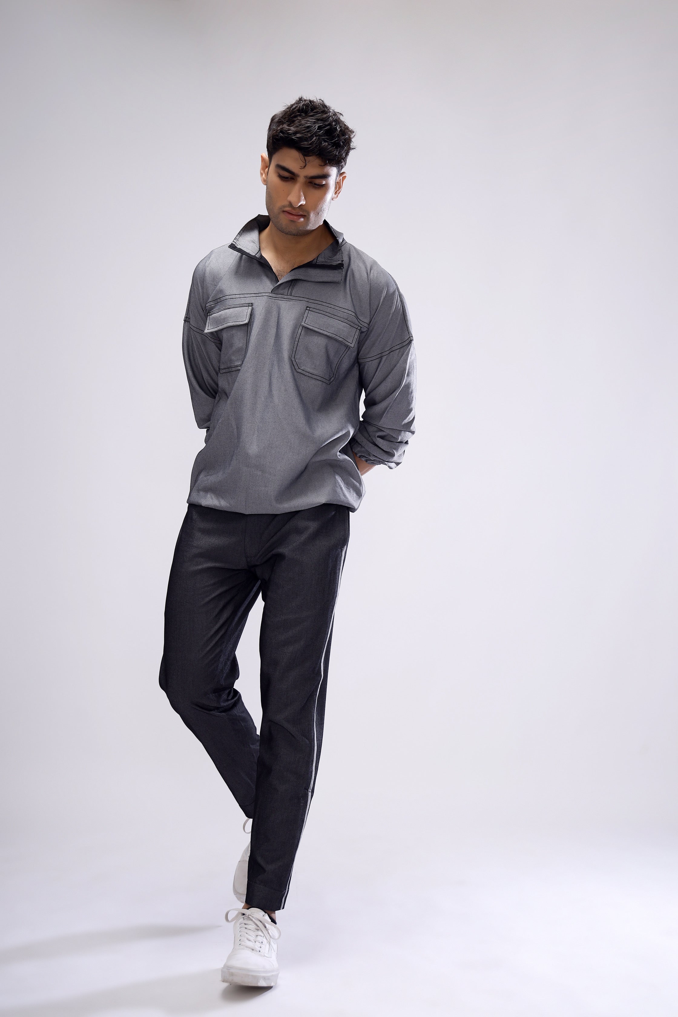 Charcoal Trousers