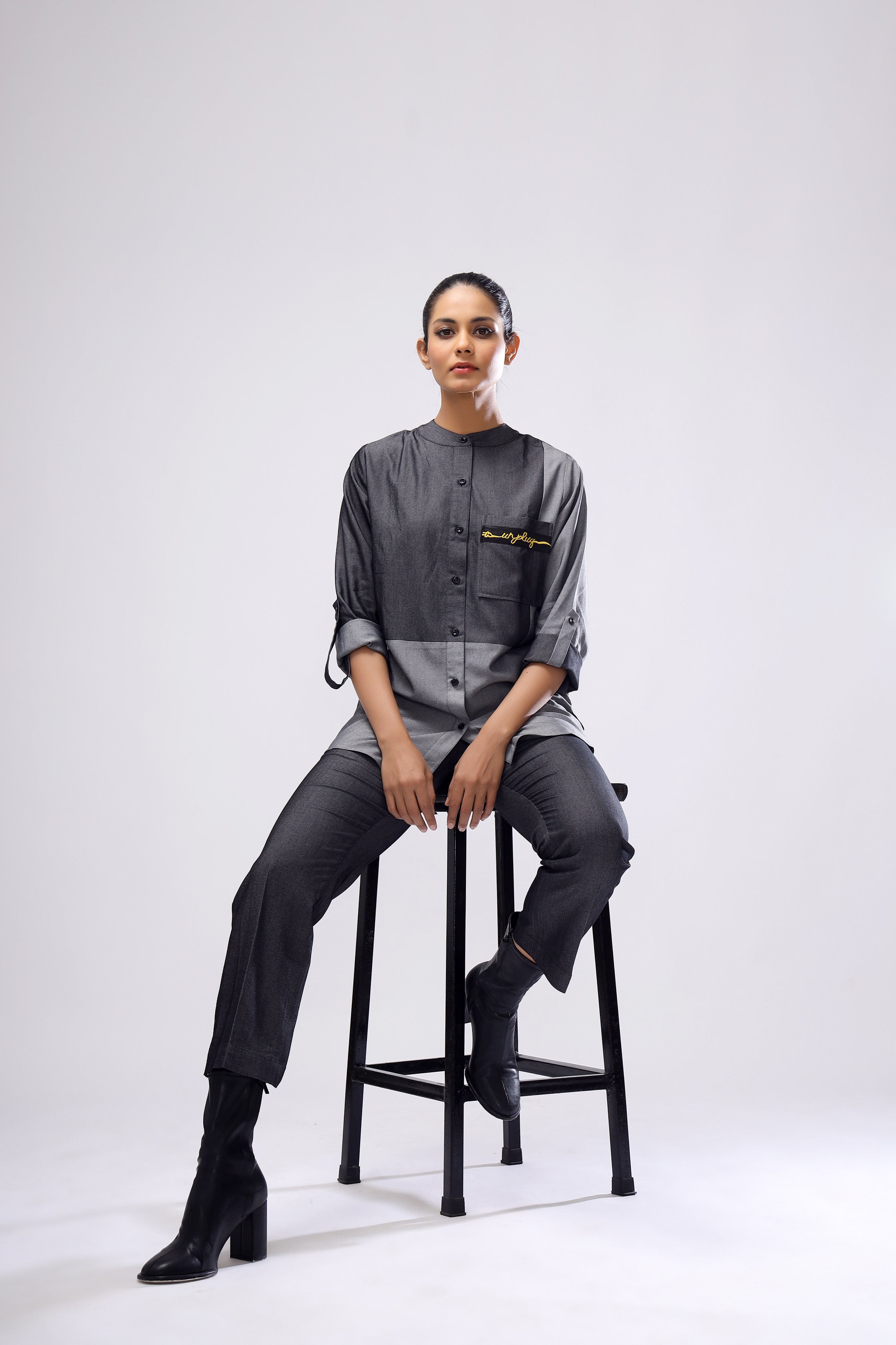 Unplug Shirt With Tapered Pants