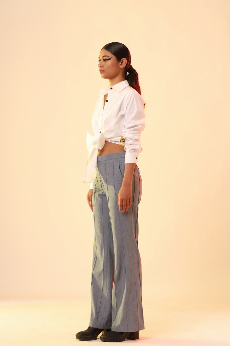 Caution Tie Up Shirt