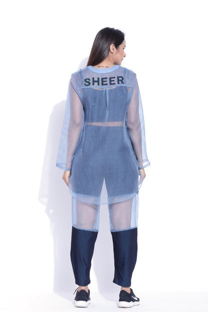 Sheer Organza Shirt