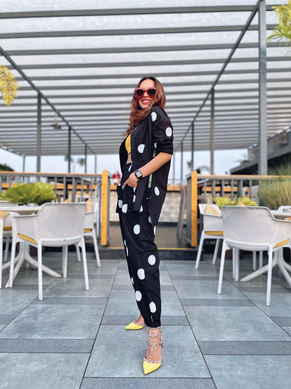 Black Polka Shirt