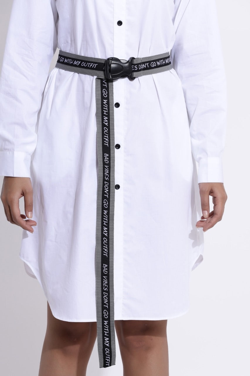 Bad Vibes Dont Go With My Outfit Belt