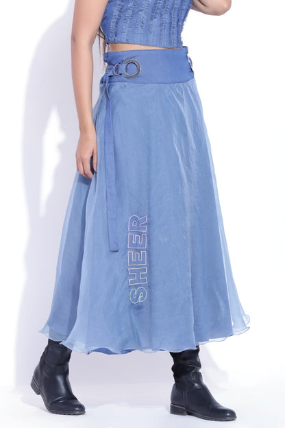 Sheer skirt