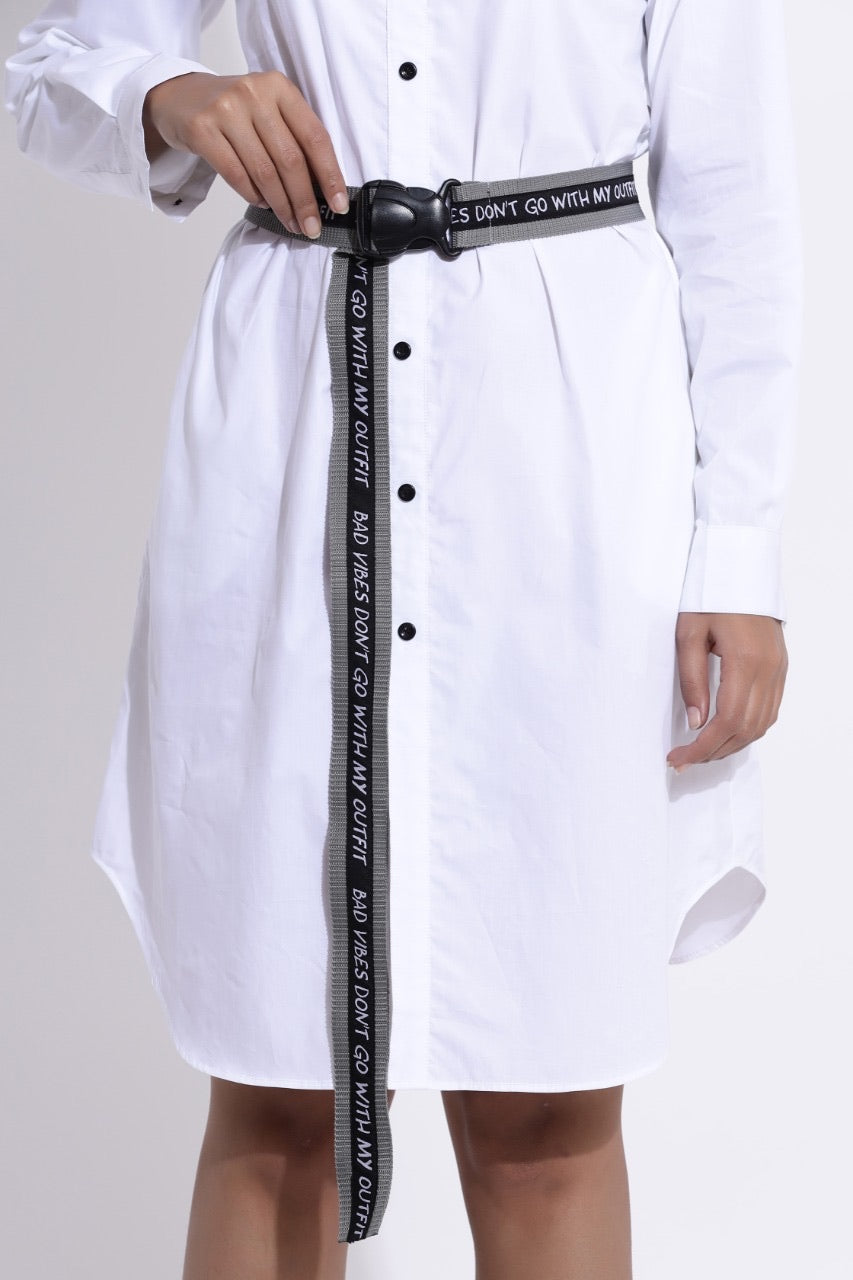 Bad Vibes Dont Go With My Outfit Belt