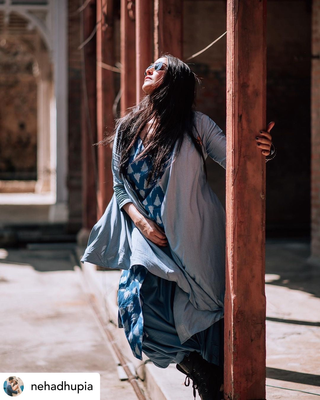 Ikat Jacket And Harem Pant set